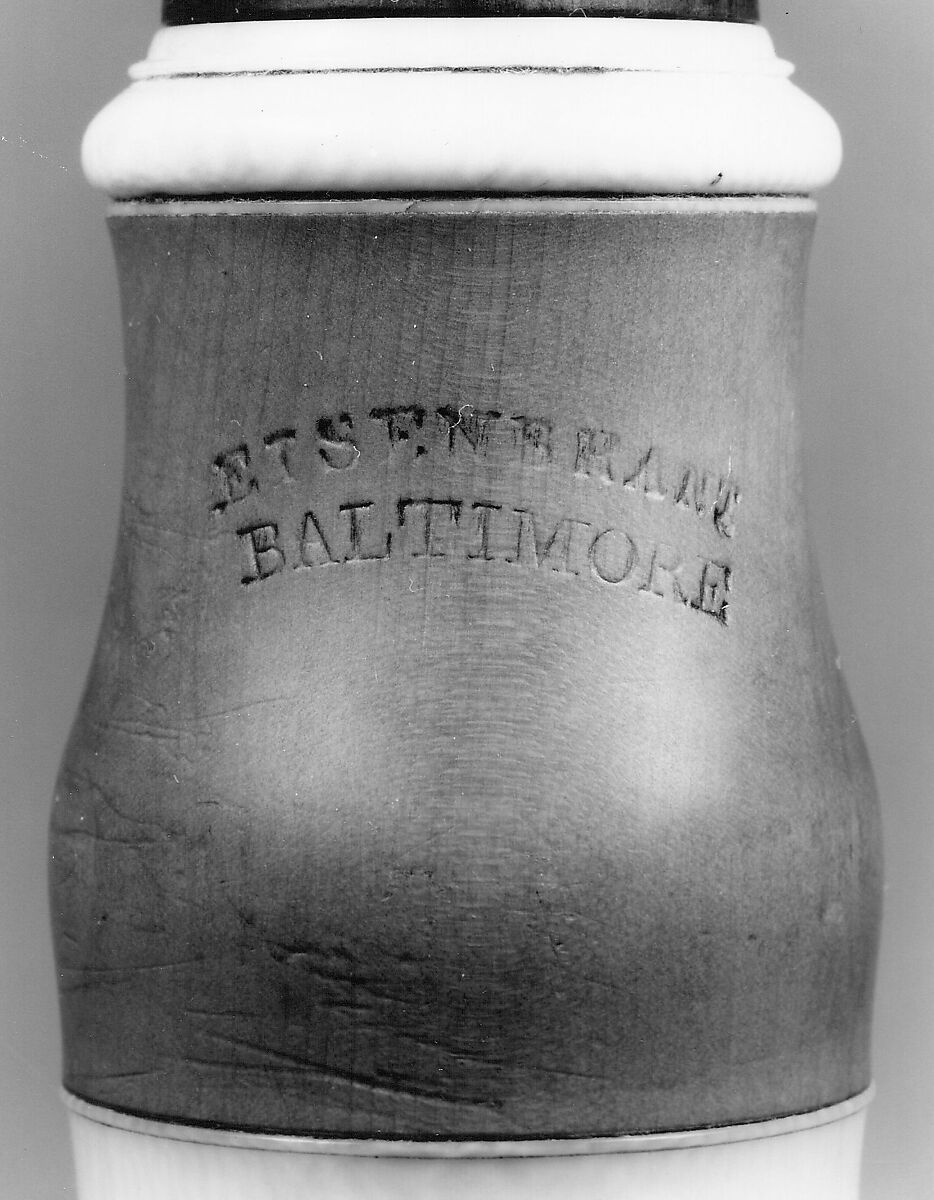 Clarinet in C, Heinrich Christian Eisenbrandt (German, Göttingen 1790–1860 Baltimore), Boxwood, ivory, brass, American