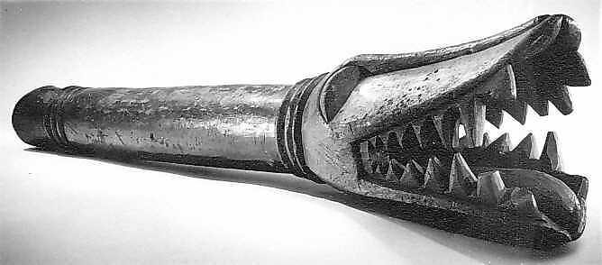 Megaphone, wood, Congolese