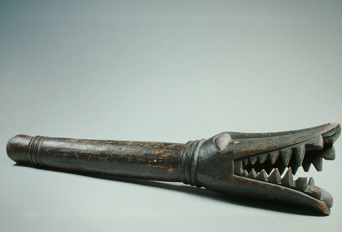 Megaphone, wood, Congolese 