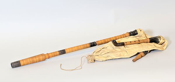 Gajda, Veljko Janevic, Wood, horn, kidskin, Macedonian 