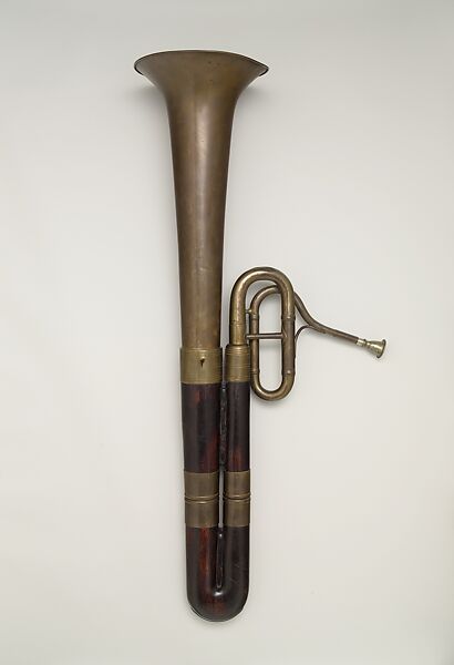 Ophimonocleide in C, Coeffet fils, Wood, brass, mother-of-pearl, French