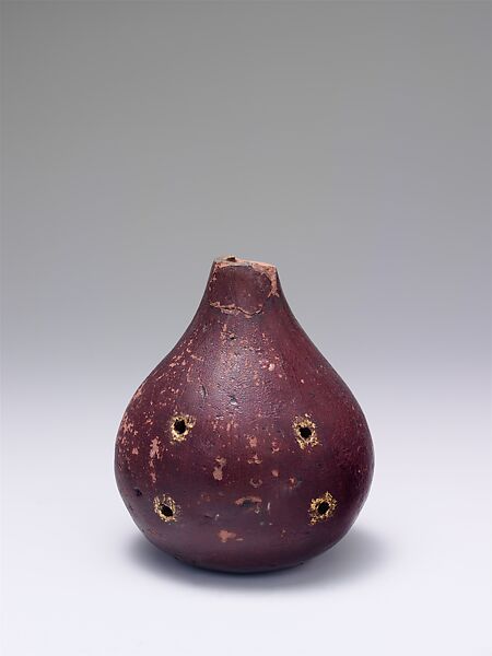 Xun (Onion-shaped Ocarina), Clay, Chinese 