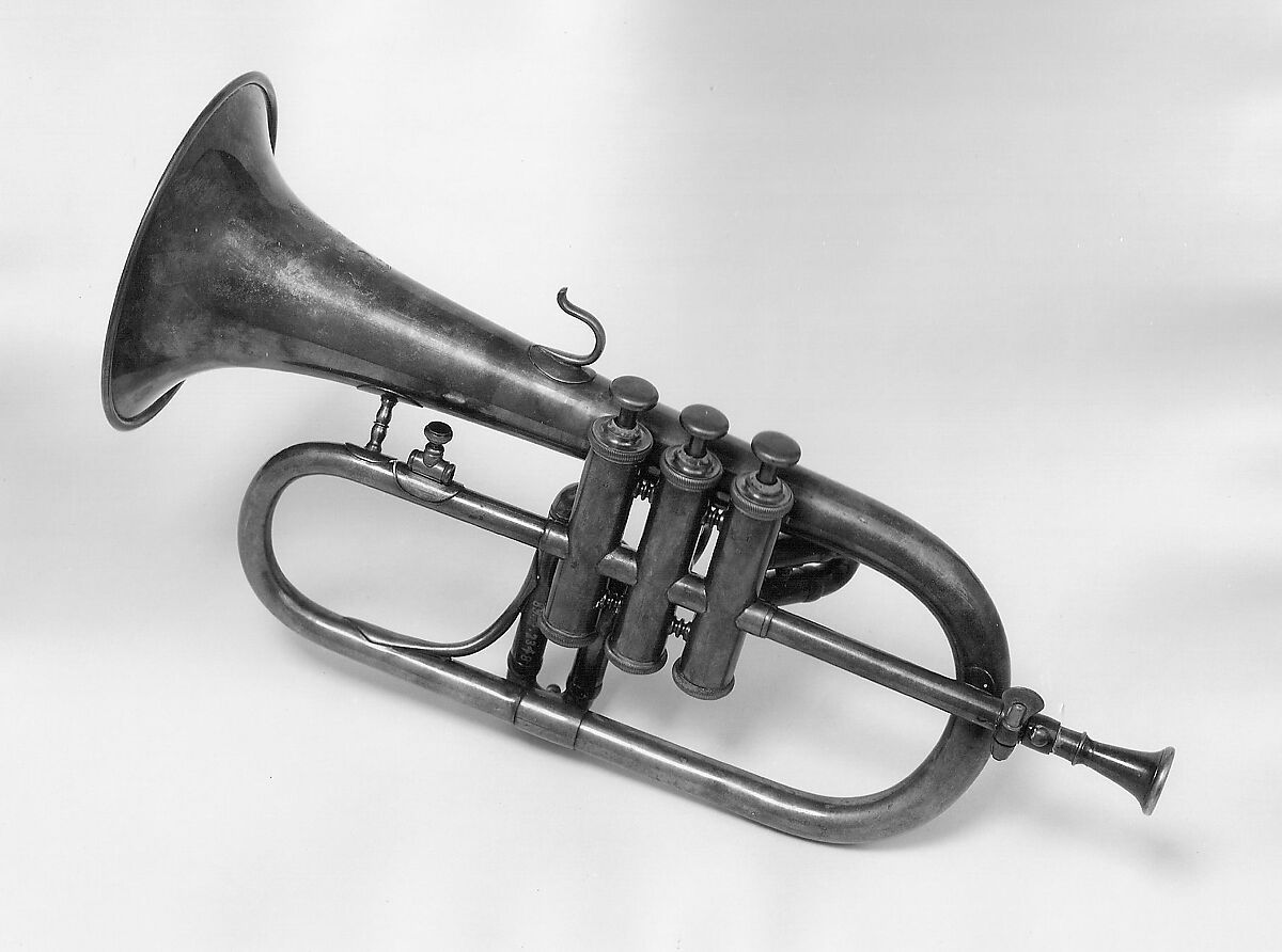 Sopranino Cornet in E-flat, Gautrot aîné (French, Paris active 1845–84), Brass, French 