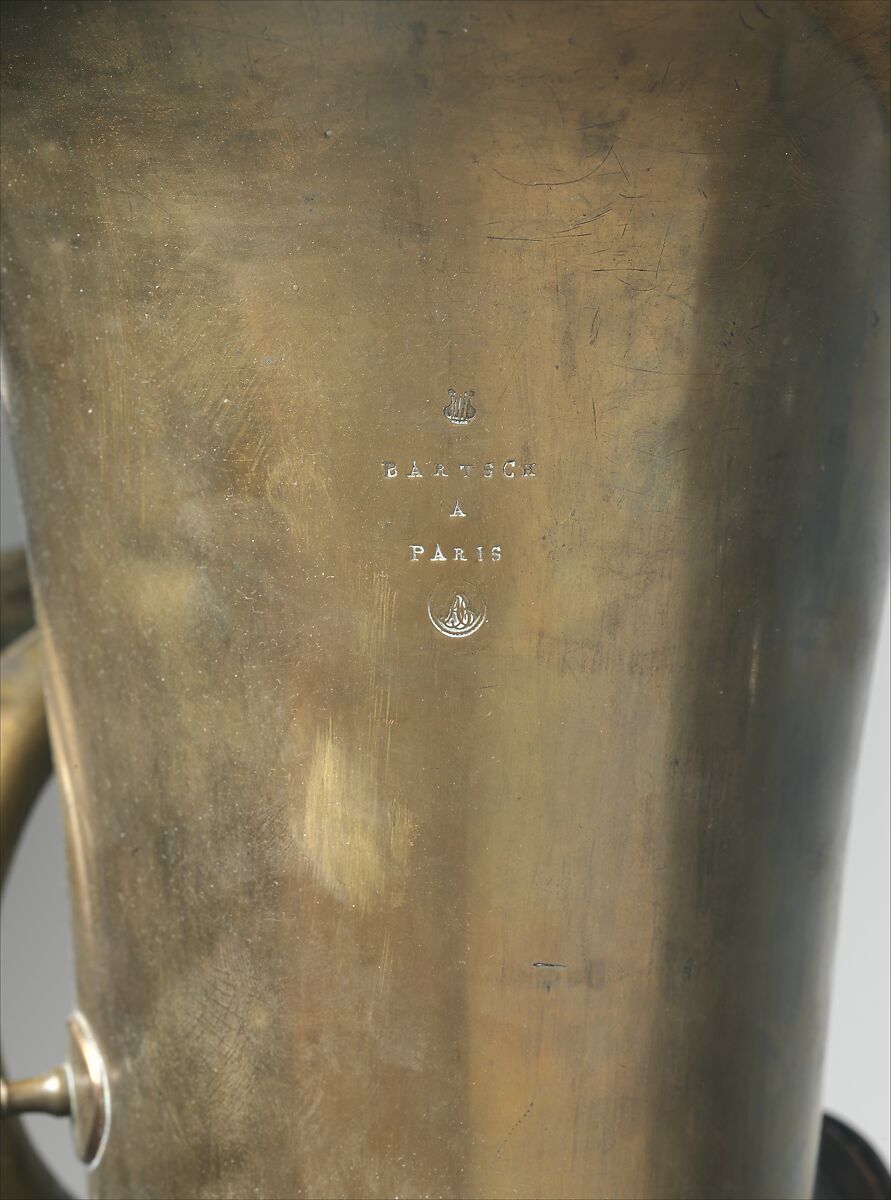 Bass Ophicleide in C (?), Bartsch (active 1835–1854), Brass, French