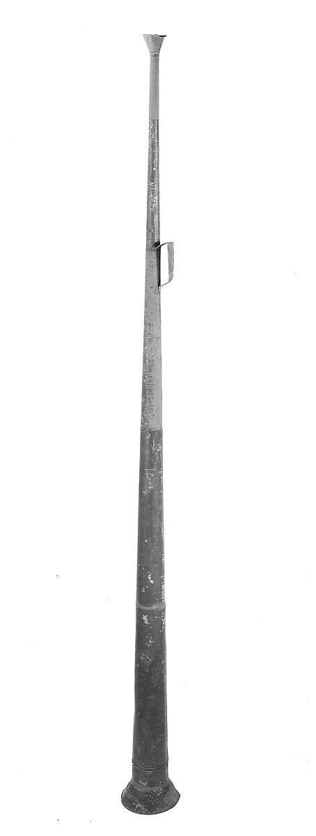 Megaphone, iron, American