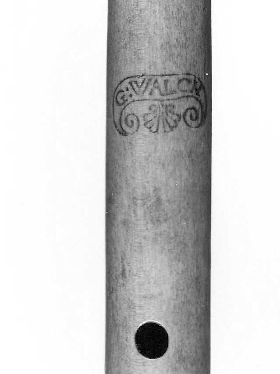 Schwegel in B, G. Walch, Wood, German (Bavarian)