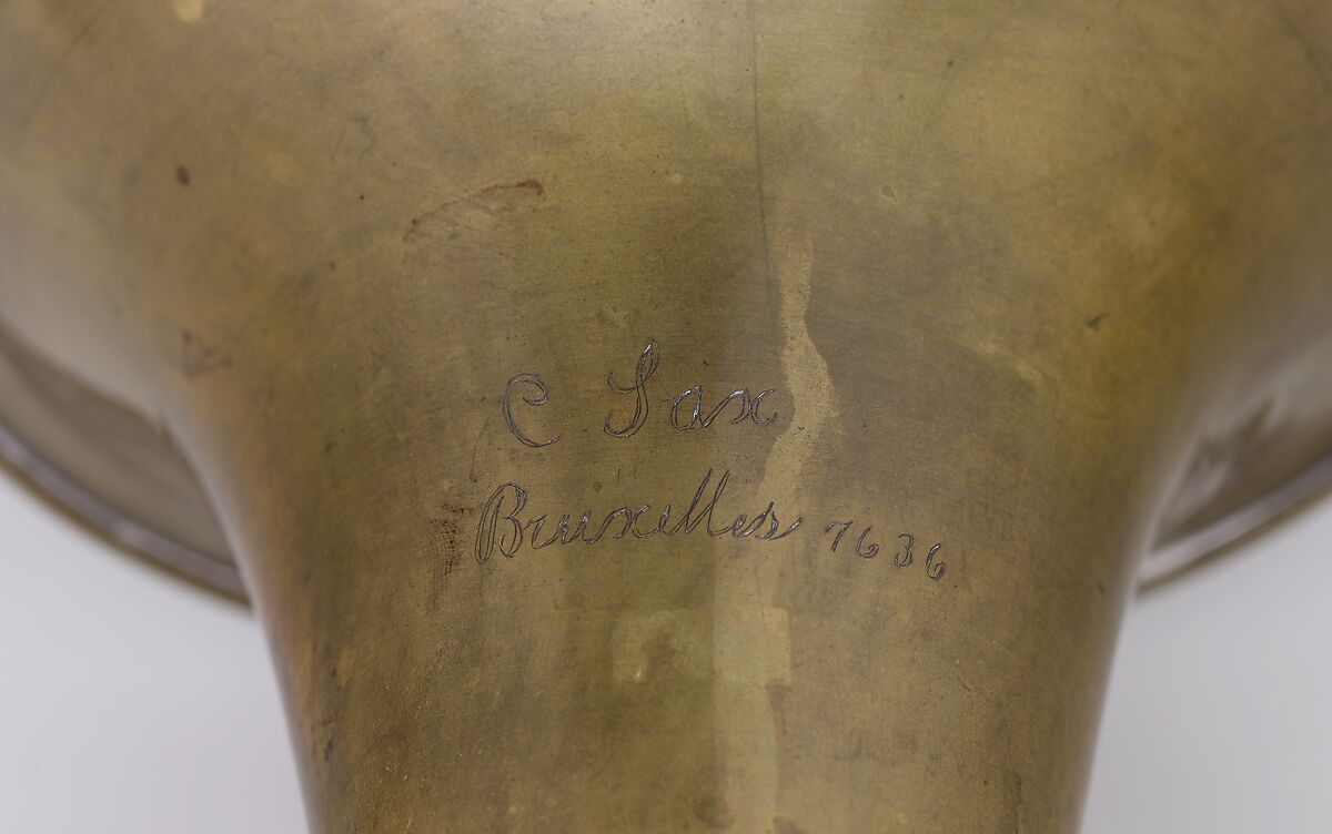 Tenor (Alto) Ophicleide in E-flat, Possibly by Charles Joseph Sax (Belgian, Dinant, Belgium 1790–1865 Paris), Brass, Belgian