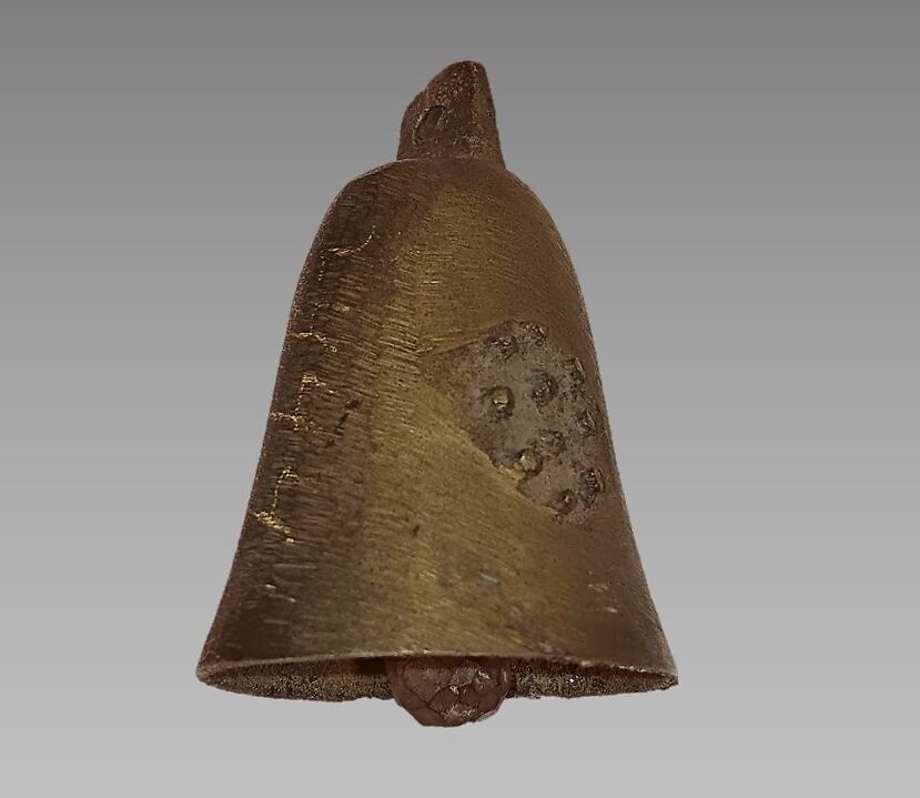 Zanguleh (zangula), Metal, wood, Iranian (Persian)