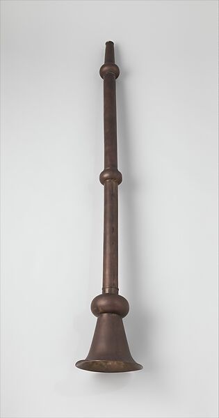 Karnā, brass, Iranian (Persian)