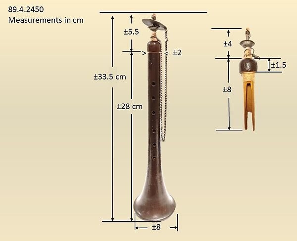 Sorna, Wood, metal, Iranian (Persian)
