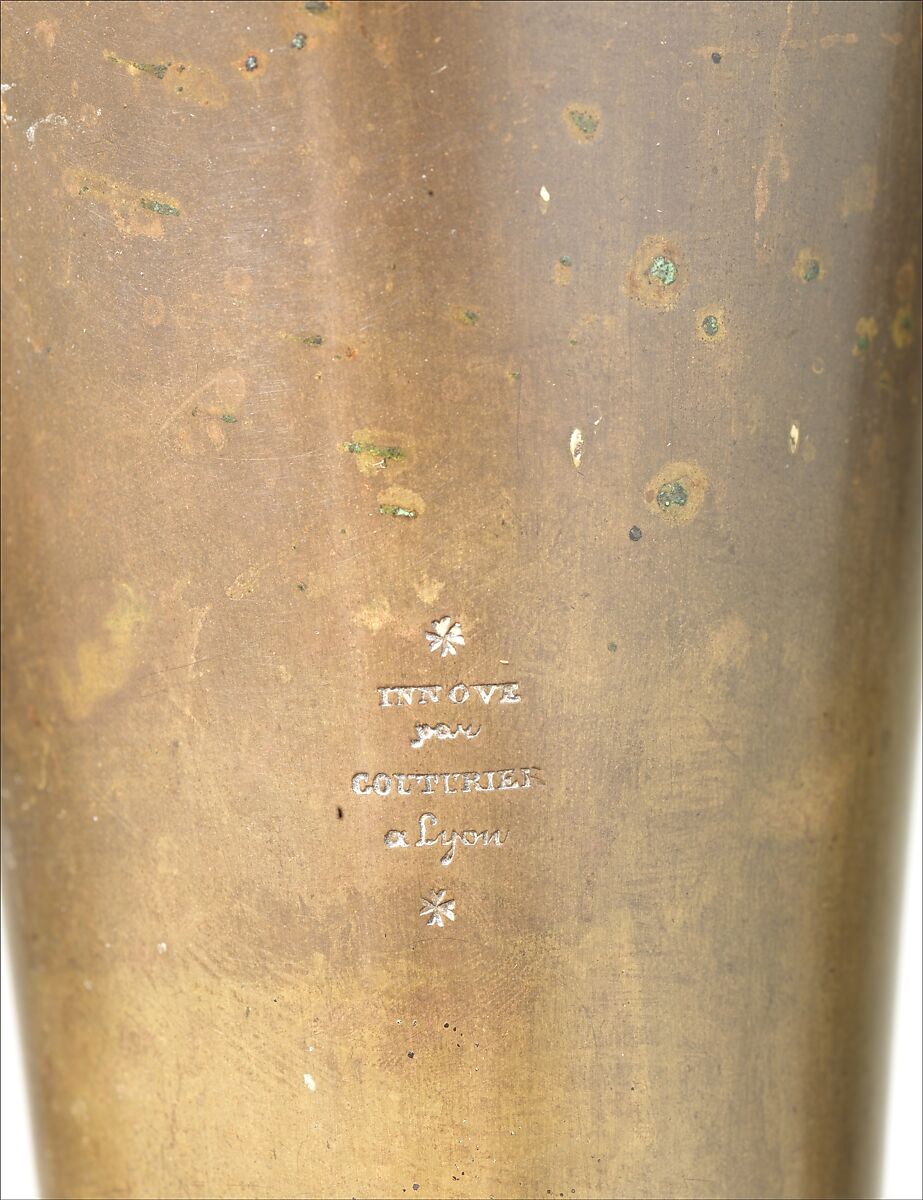 Tenor (Alto) Ophicleide in E-flat, Couturier (French, Lyons active 1812–after 1900 Lyons), Brass, French