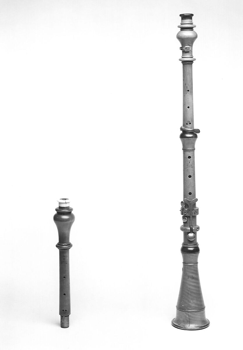 Oboe in C, Lesti (Italian, active Ancona 1812–?), Wood, horn, brass, ivory, Italian 