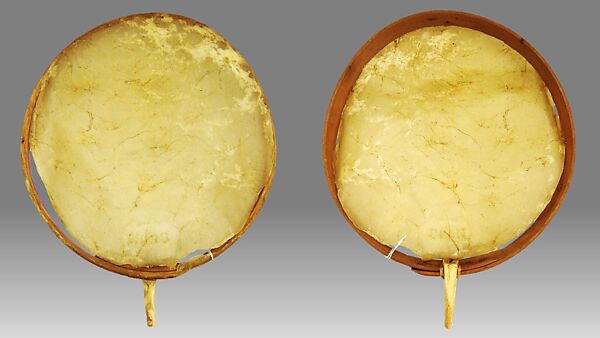 Frame Drum, wood, skin, nails, twine, Native American (Salishan)
