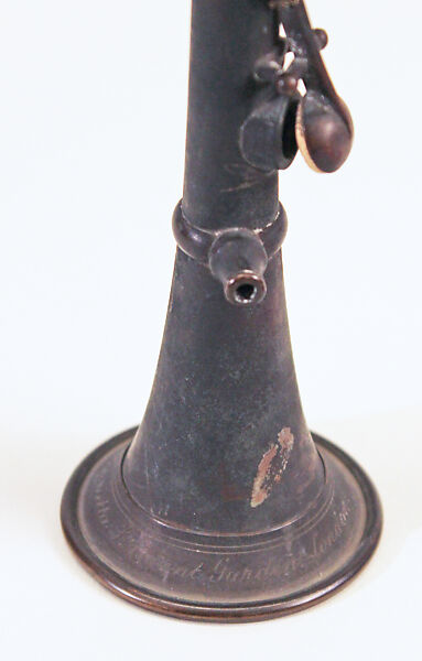 Clarinet in C (?), Köhler &amp; Son, rosewood, brass, British