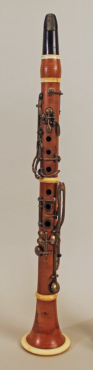 Sopranino Clarinet in E-flat, Henry Distin Mfg. Co., Wood, ivory, string, brass, British 
