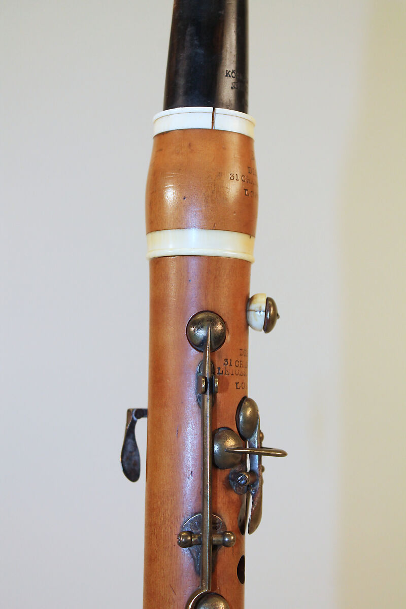 Sopranino Clarinet in E-flat, Henry Distin Mfg. Co., Wood, ivory, string, brass, British