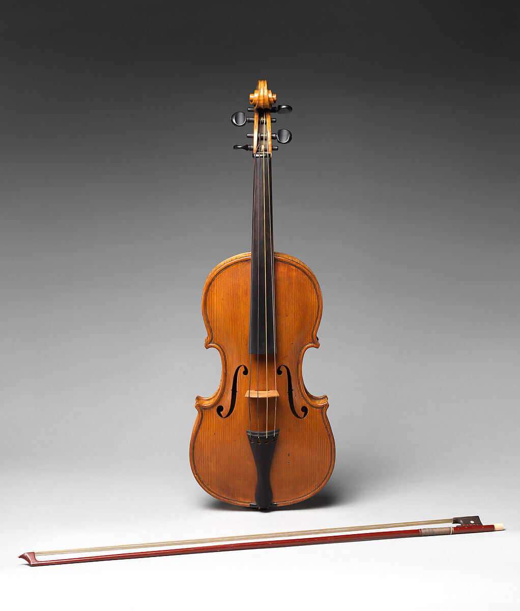 Viola, John C. Harris (American, Salem, New York 1824–1886 Cambridge, New York), Wood, ebony, American 