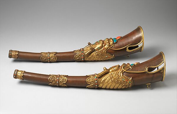 Details about   Tibet Collection Tibetan Buddhism brass Instrument Pupa 