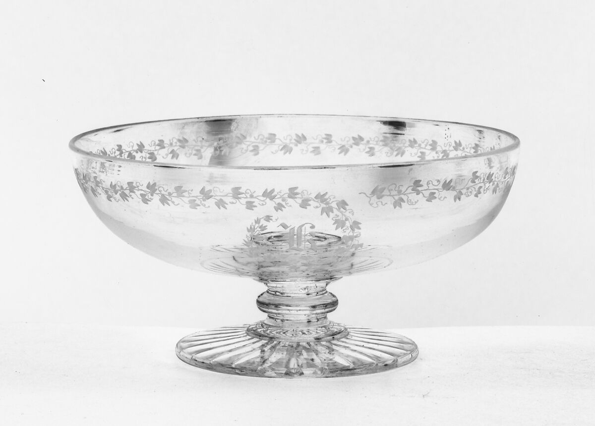 Berry Dish, Boston &amp; Sandwich Glass Company (American, 1825–1888, Sandwich, Massachusetts), Blown glass, American 
