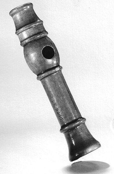 "Zobo Flute" (Kazoo), wood, American 