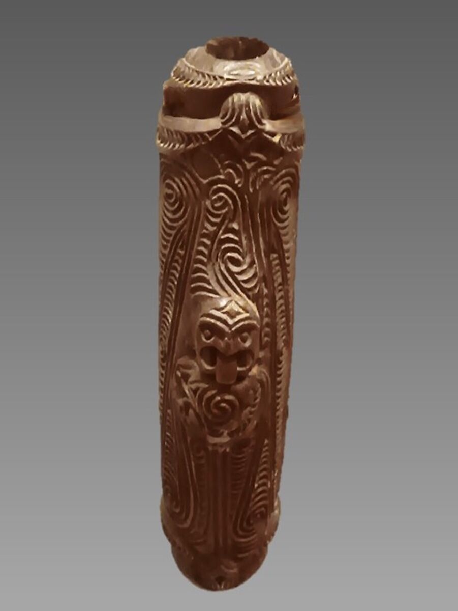Kooauau, wood, Maori
