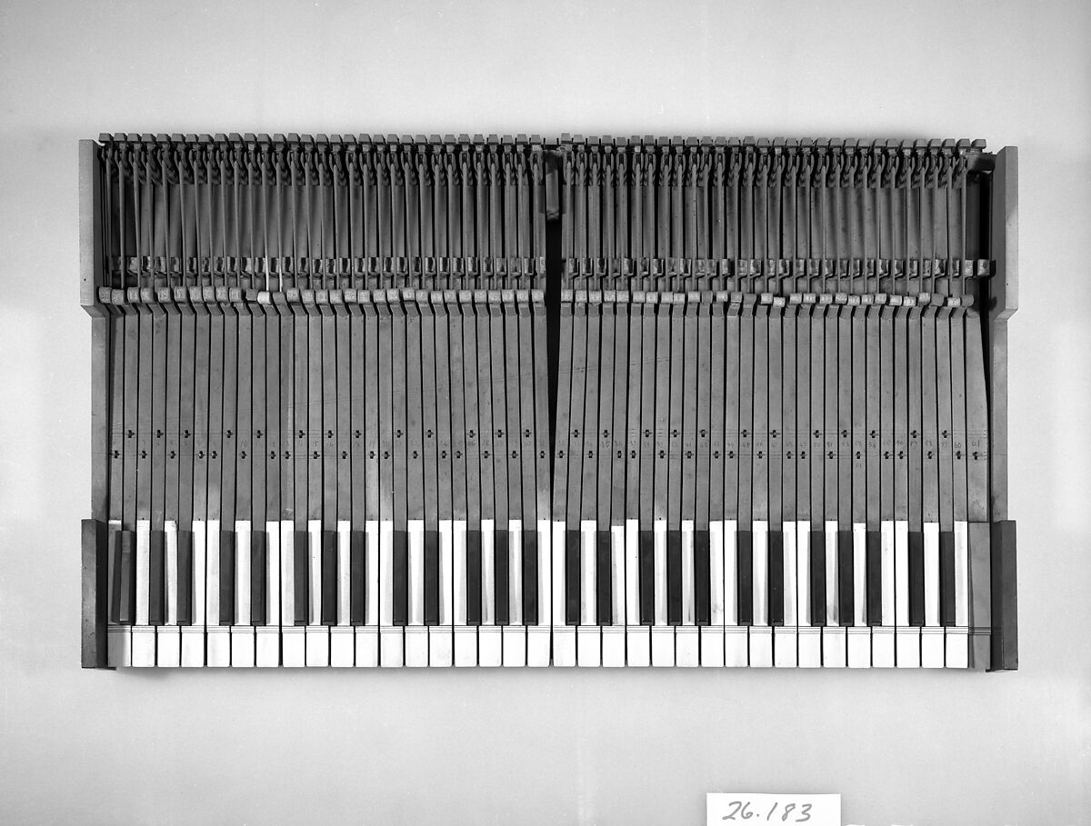 Grand Piano, Friedrich Carl Wilhelm Lemme (German, Brunswick 1746–1815 Brunswick), Mahogany, beech, ivory, ebony, leather, German