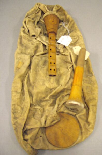 Diple sa mješinom, Ante Delas, Wood, skin, Croatian