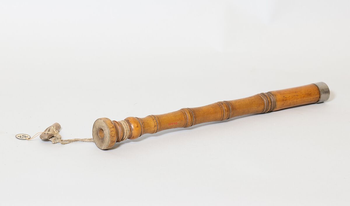 Gajde, Goatskin, wood, horn, nickel-silver, Croatian