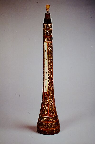 Sorna, wood, bone, metal, Iranian (Persian) 