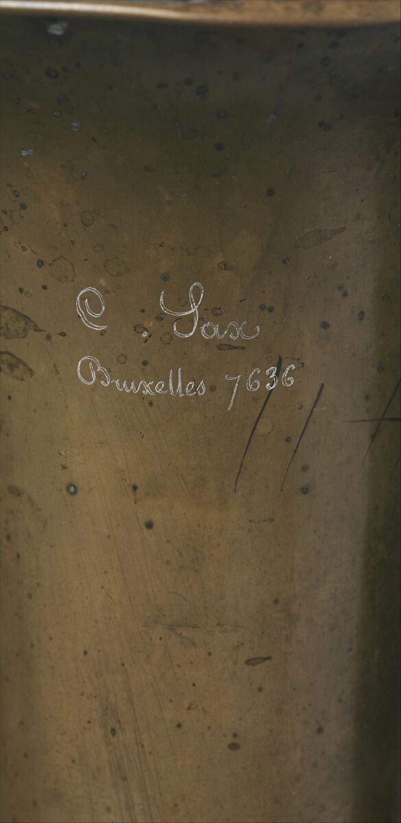 Tenor (Alto) Ophicleide in E-flat, Attributed to Charles Joseph Sax (Belgian, Dinant, Belgium 1790–1865 Paris), Brass, Belgian