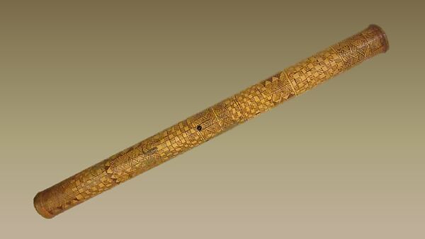 Dulali (nose Flute), Bamboo, Malaysian (Semang?)