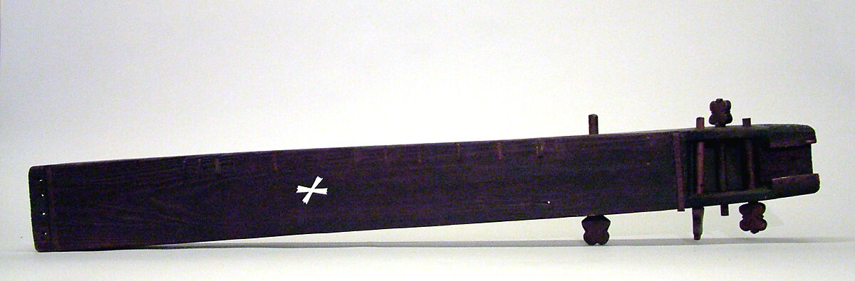 Langeleik, Wood, probably Norwegian