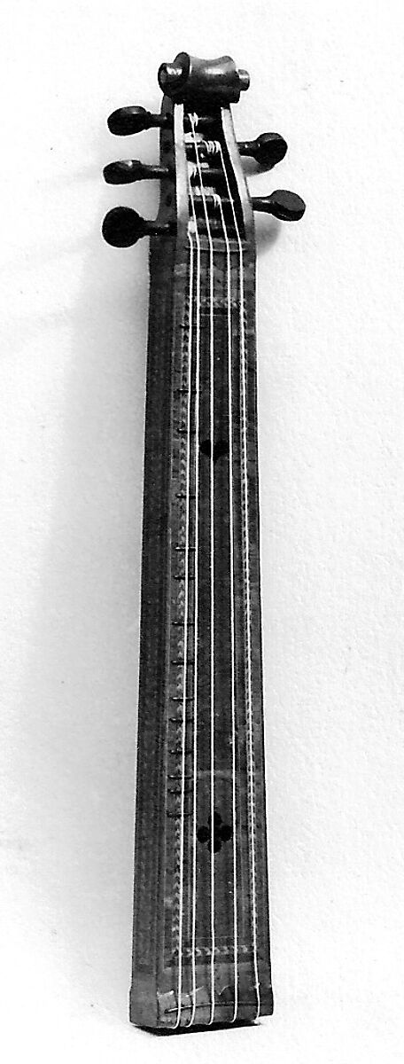 Epinette des Vosges, Amant Constant (Amé) Lambert (French, La Girmont 1843–1908 Val-d&#39;Ajol), wood, metal, French 
