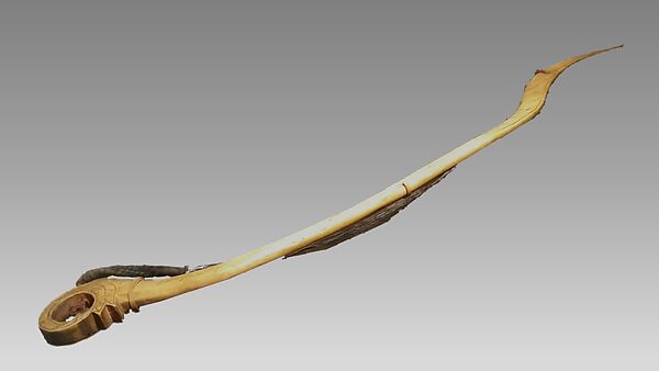 Rebab, Wood, vellum, velvet, horn, horsehair, Indonesian (Sundanese)