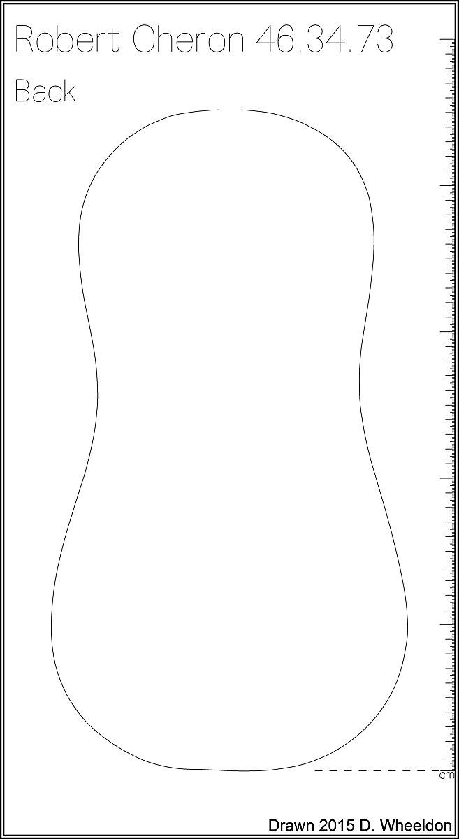 Guitar, Robert Chéron (French, 17th century), Wood, ivory, ebony, French Parisian