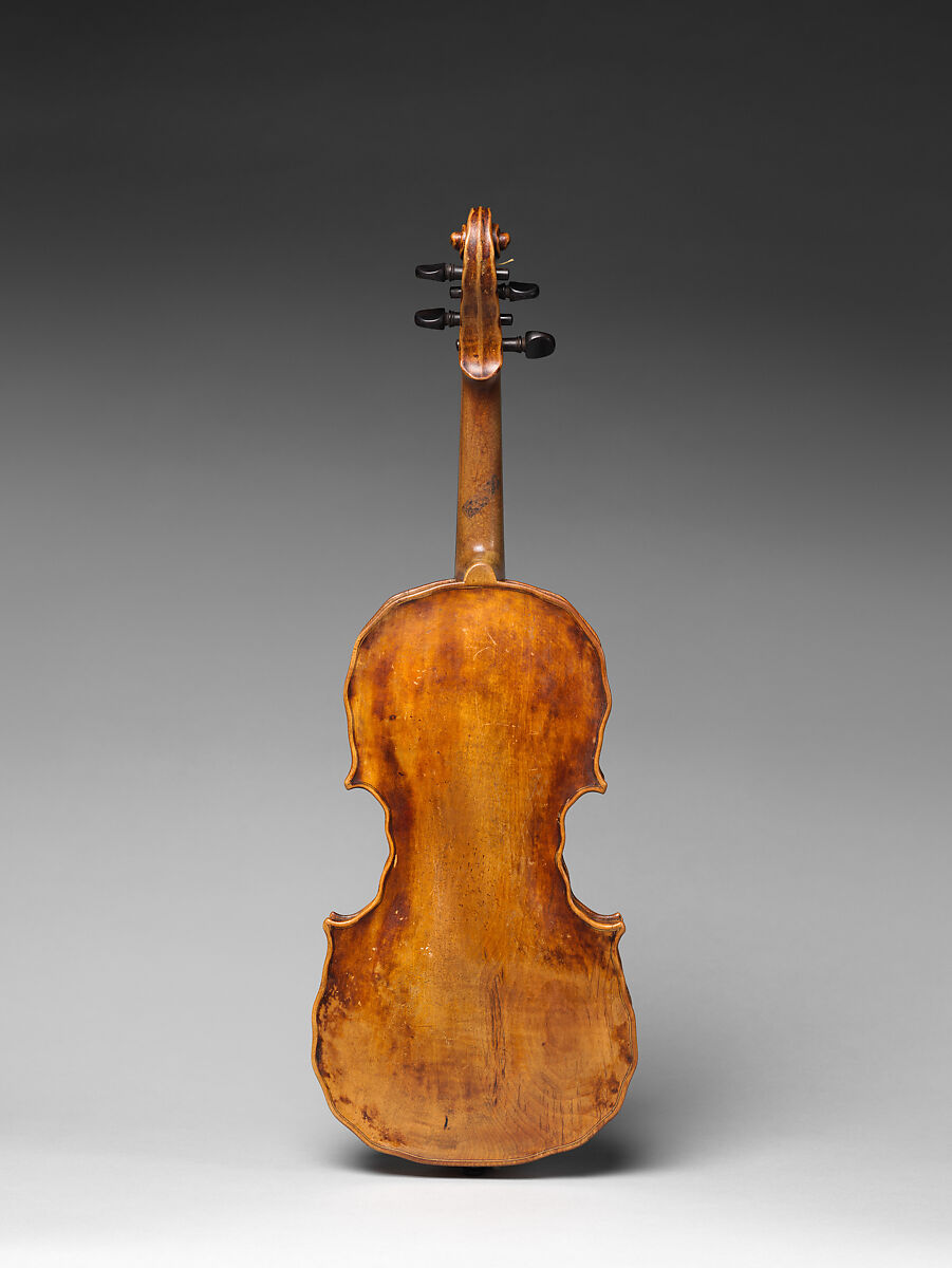 Violin, Attributed to Johann Anton Gedler (German, Würzburg 1725–1790 Füssen), Wood, mother-of-pearl, silver, German