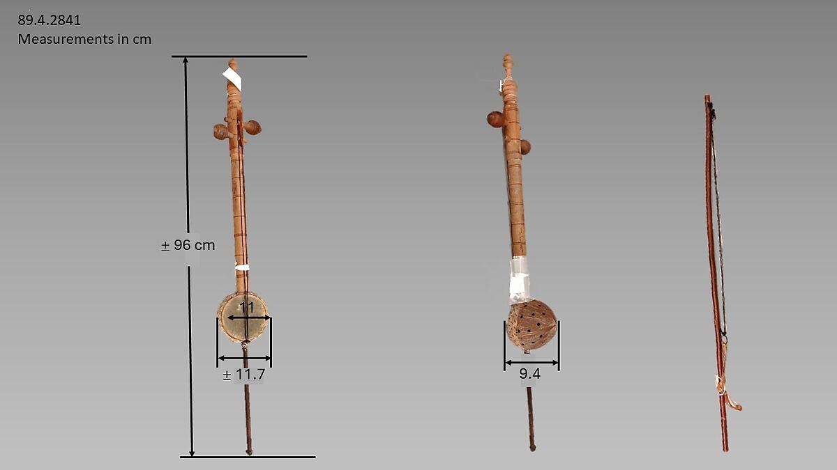 Kemancheh, Wood, coconut shell, North African