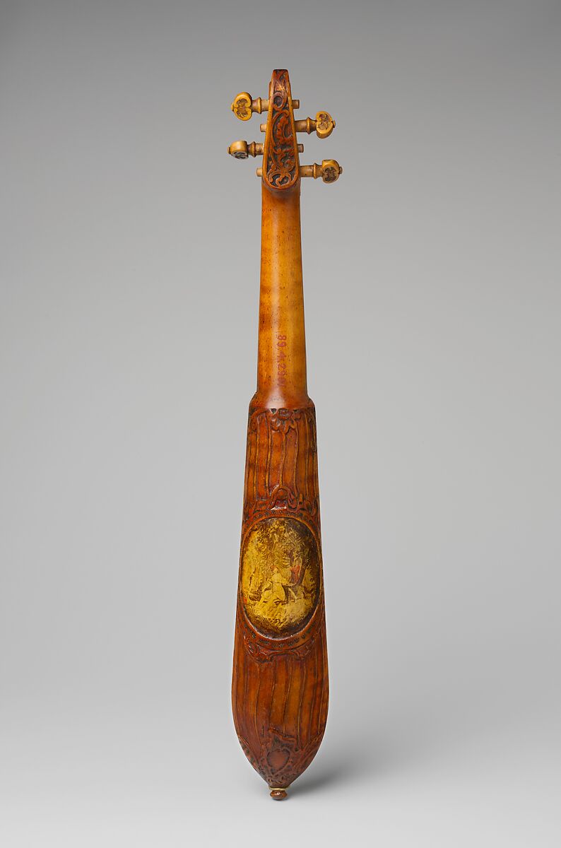 Pochette, Maple, ivory, ebony, French