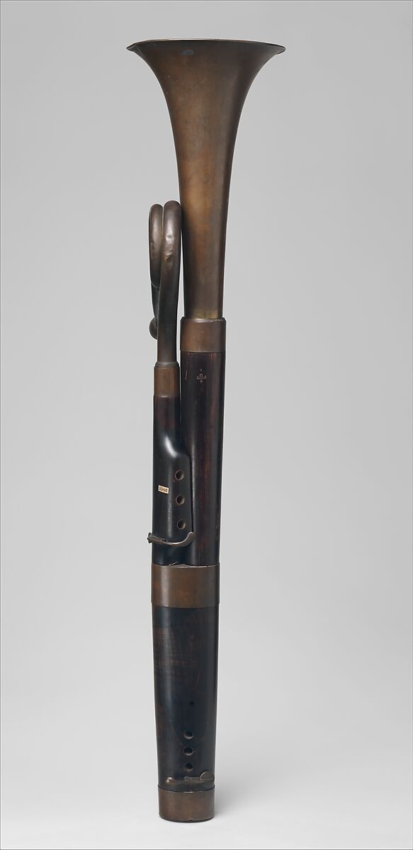 Russian Bassoon in C, Cuvillier (French, St. Omer before 1792–early 19th century), Wood, brass, French 