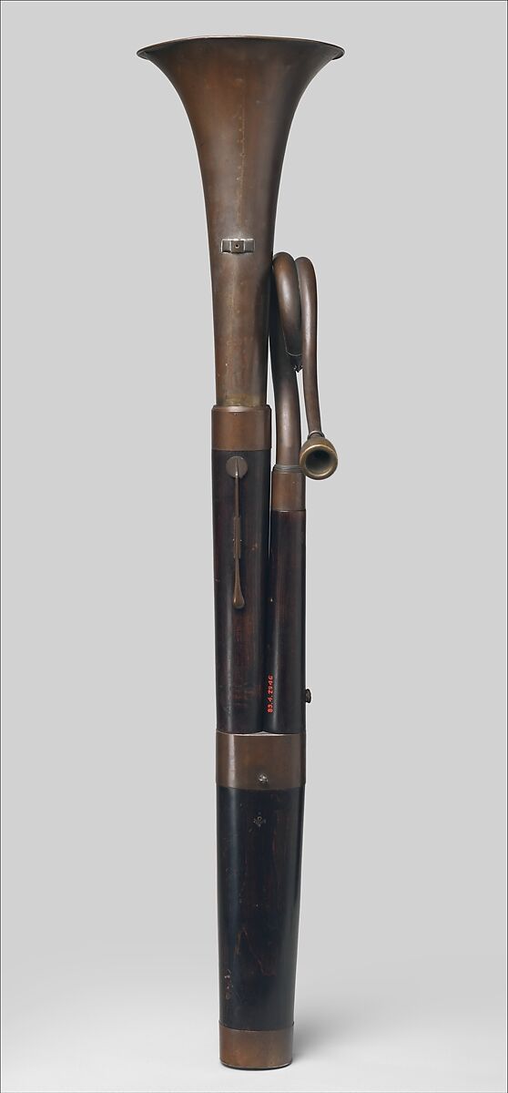 Russian Bassoon in C, Cuvillier (French, St. Omer before 1792–early 19th century), Wood, brass, French
