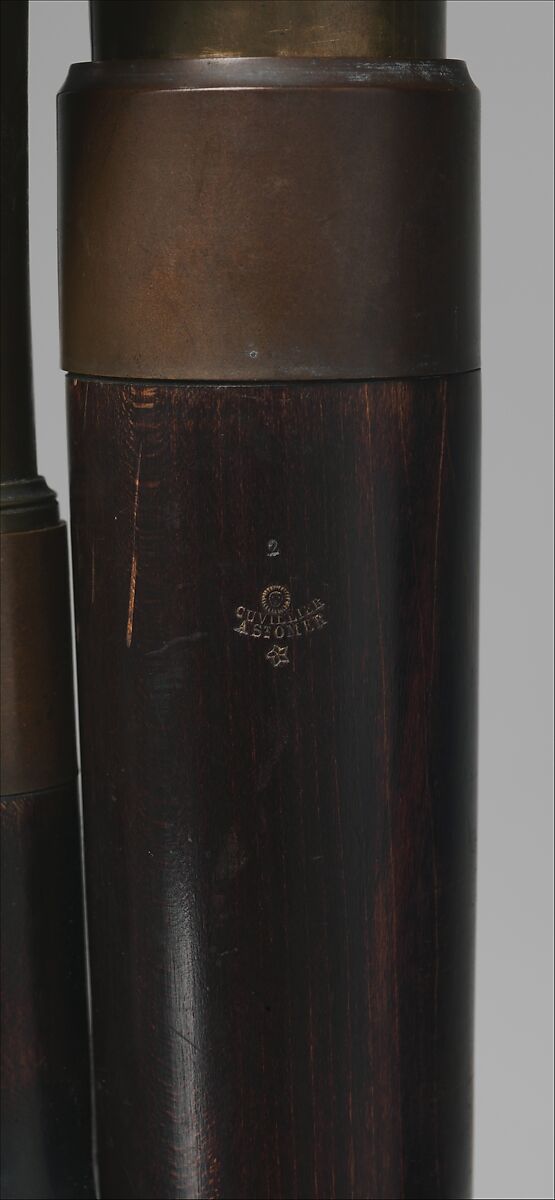 Russian Bassoon in C, Cuvillier (French, St. Omer before 1792–early 19th century), Wood, brass, French