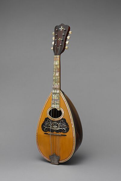 Mandolin, Washburn Co. (Lyon &amp; Healy), Spruce, rosewood, mother-of-pearl, tortoiseshell, American 