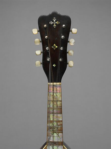 Mandolin, Washburn Co. (Lyon &amp; Healy), Spruce, rosewood, mother-of-pearl, tortoiseshell, American