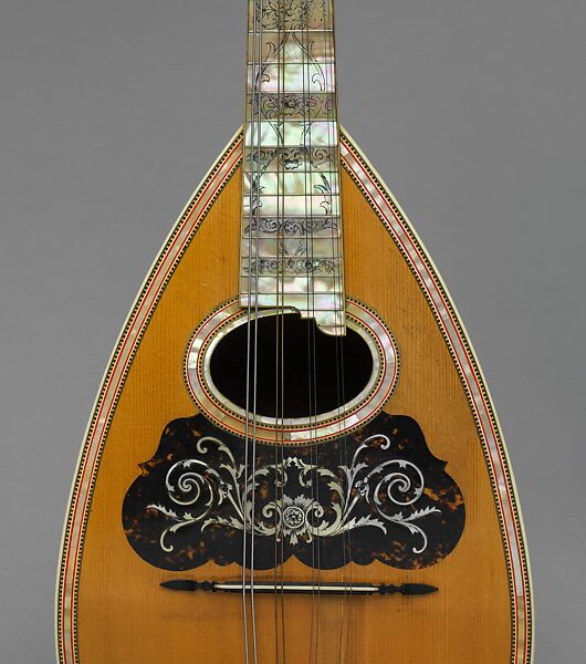 Mandolin, Washburn Co. (Lyon &amp; Healy), Spruce, rosewood, mother-of-pearl, tortoiseshell, American