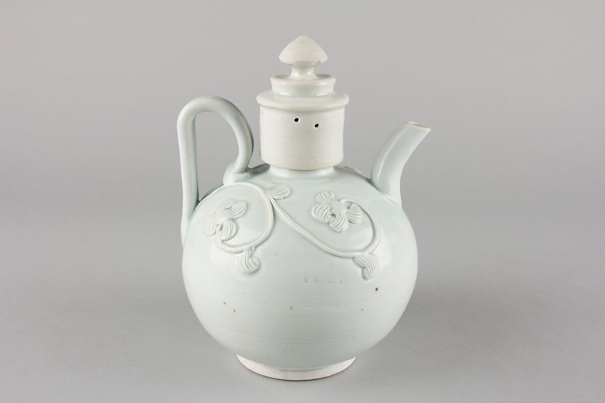 Ewer with Cover, Porcelain (Qingbai ware), China