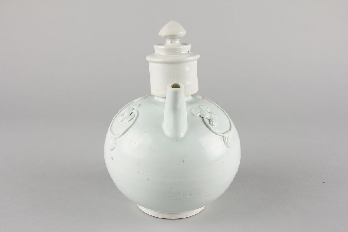 Ewer with Cover, Porcelain (Qingbai ware), China