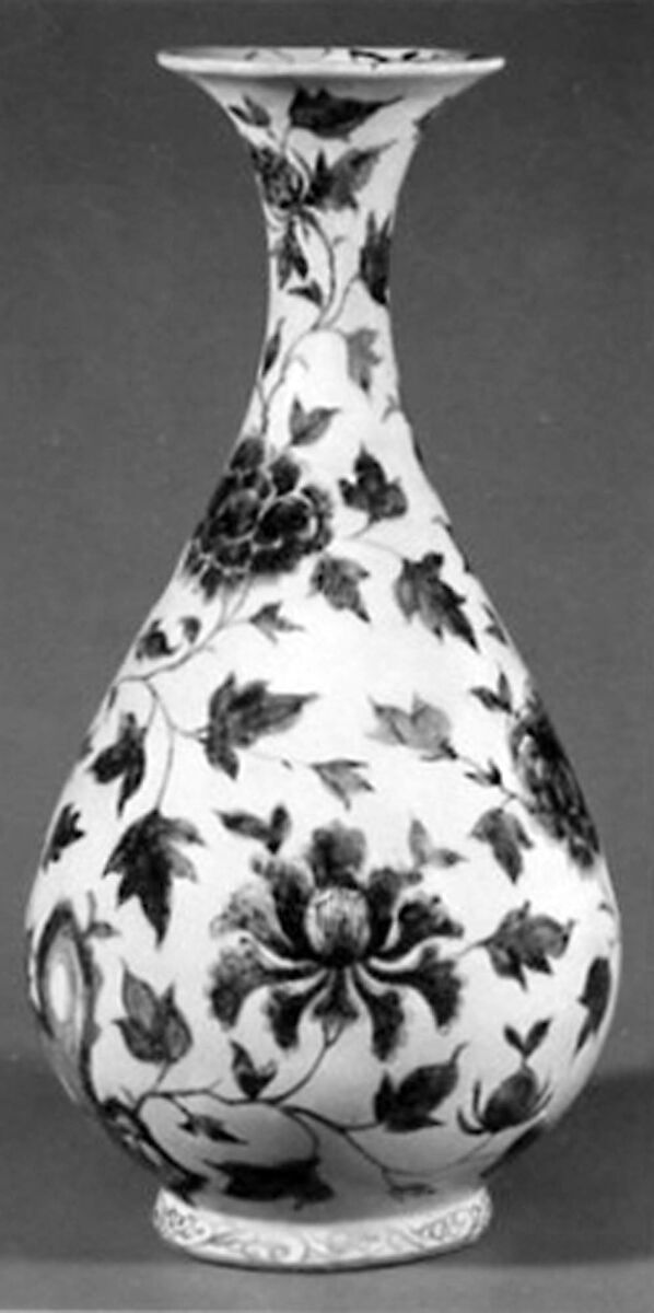 Bottle Vase, Porcelain, China
