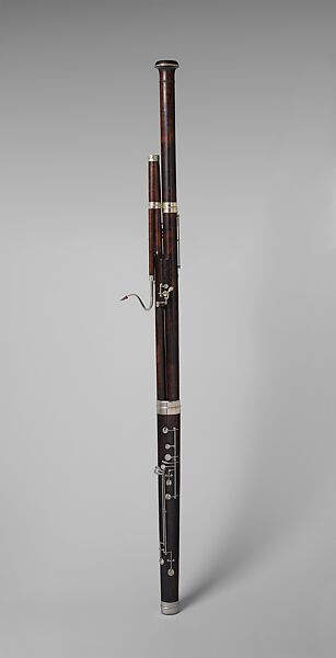 Contrabassoon in C, Martin frères, Maple, nickel-silver, brass, French 