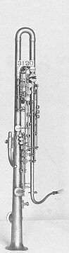 Alto Sarrusophone in E-flat, Buffet, Crampon &amp; Cie. (founded 1859), Brass, various materials, French 
