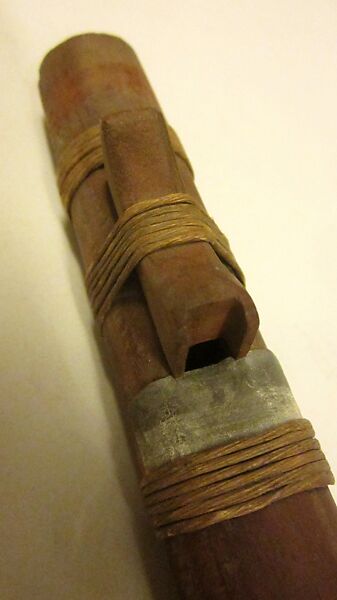 Yé ōtawásthaˀ (copy), Wood, metal, hide, Native American (Seneca)